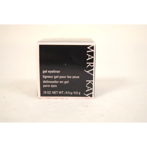 Mary Kay Jet Black #085705 Gel Eyeliner & Applicator .15 oz New in Box NIB - Picture 4 of 8